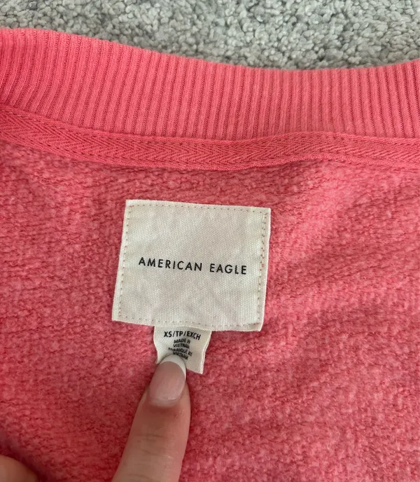 American Eagle V-Neck Sweatshirt - Image 3