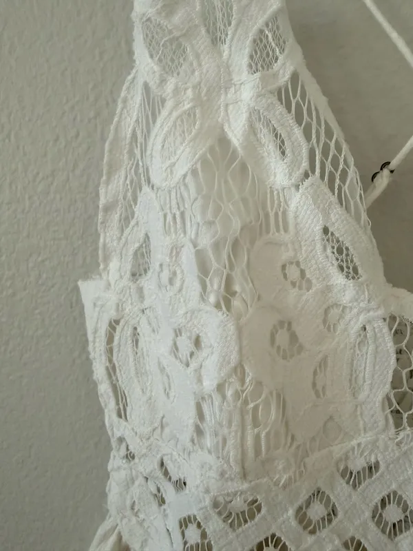 Free People lace adjustable tank top - Image 4