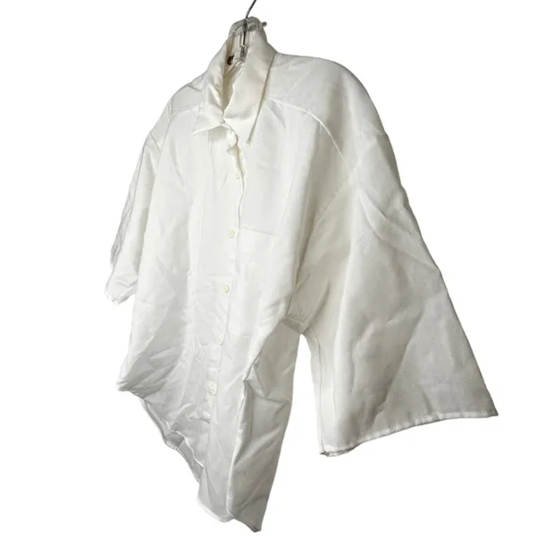 Vintage Rhapsody‎ White Blouse Size M - Image 3