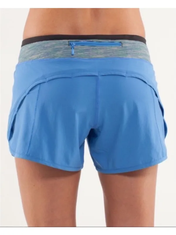 Lululemon Turbo Run shorts Porcelain Blue size 2 - Image 5