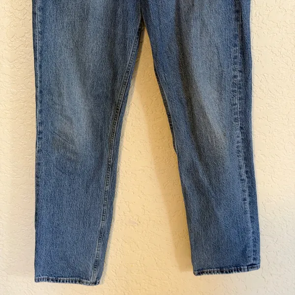 Gap Sky High Straight Women 4 R Blue High Rise Denim‎ Jeans - Image 4