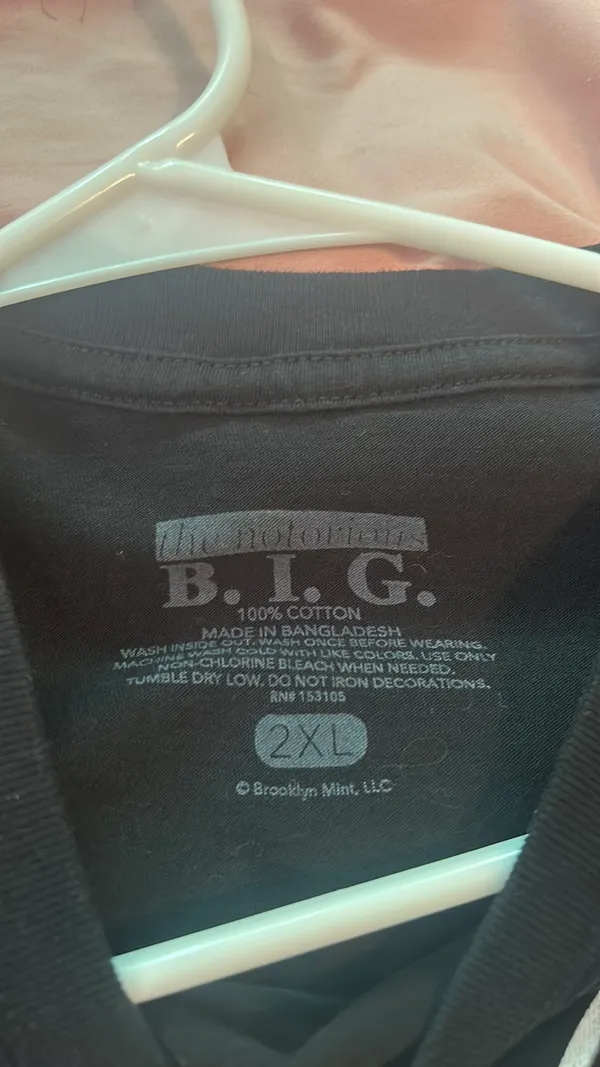 Notorious B.I.G Biggie Smalls Graphic Tee - Image 2
