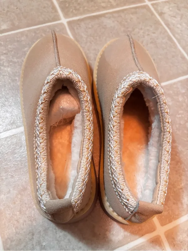 Women's Cozy Espadrille Slip-On in Tan - Image 6
