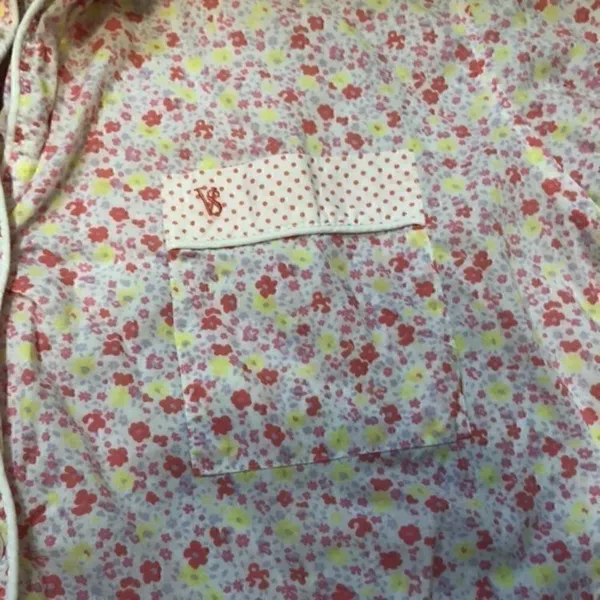 VS Victoria Secret sleepwear pajamas top long sleeve size large womens - Image 3