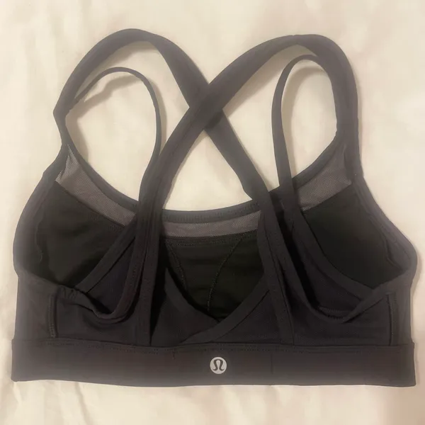 Lululemon Black Get Down Sports Bra - Image 3