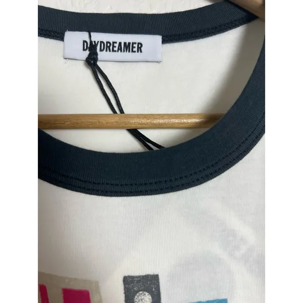 Daydreamer High Frequency Graphic Colorblock Crewneck T-Shirt Size XL - Image 5