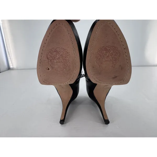 Vince Camuto Womens Leather Low Platform Elvin Ankle Boots Black Size 8 M - Image 10