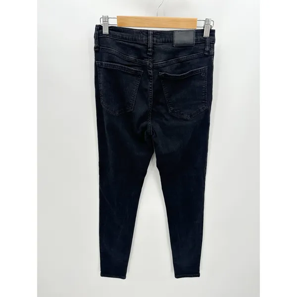 Madewell Bennett Black Wash Roadtripper Jeans‎ Viscose Cotton Womens Size 28 - Image 2