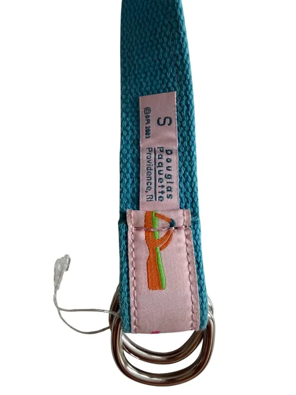 DOUGLAS PAQUETTE Providence RI Shoe Print Pattern Belt Size Small - Image 5