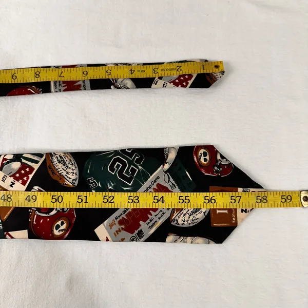 Andrew Rosetti Men's Tie NFL Super Bowl Silk Necktie Football Vintage Cravat - Image 5