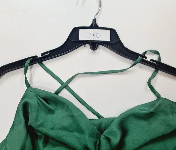 Lovers and Friends Boa Mini Dress in Green XS - Image 15