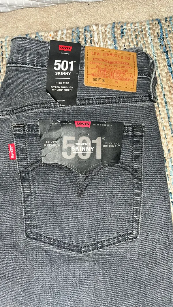 Levi's 501 Skinny Jeans - Image 2