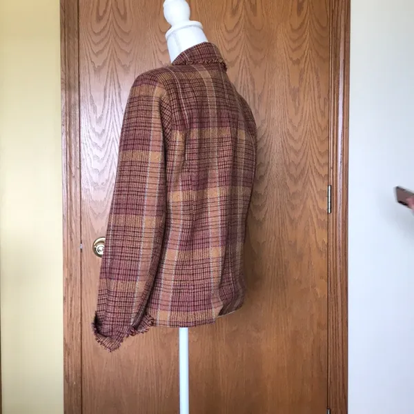 Coldwater Creek Plaid blazer - Image 2