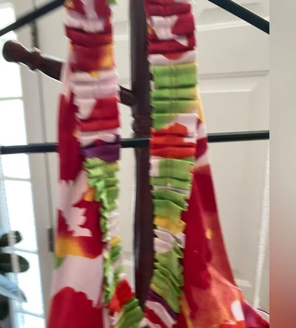 Blu Sage SIZE 14 BRIGHT COLORED HALTERED DRESS - Image 3