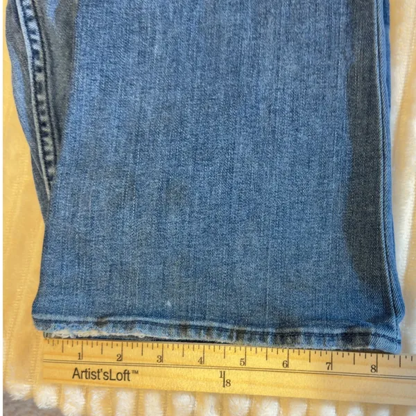 684 | Rock & Republic Kasandra Bootcut Jeans Womens 10 Distressed Light Wash‎ - Image 7
