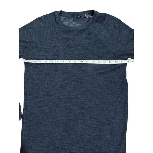 Zara‎ Womens Navy Blue Bodycon Stretchy Casual Midi sz Small - Image 6