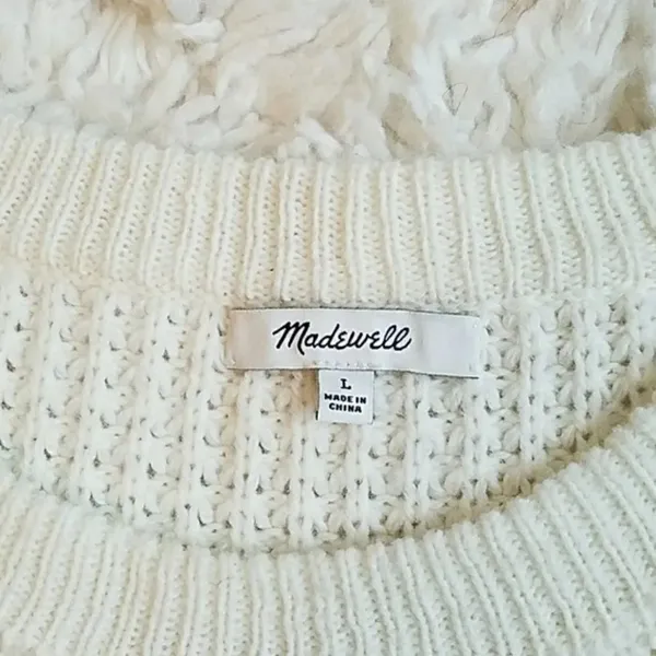 ✨ HP✨Madewell Stitch Mix Pullover Sweater✨ - Image 7