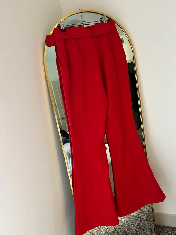 VICI NWT  Red Runway Flares - Image 10