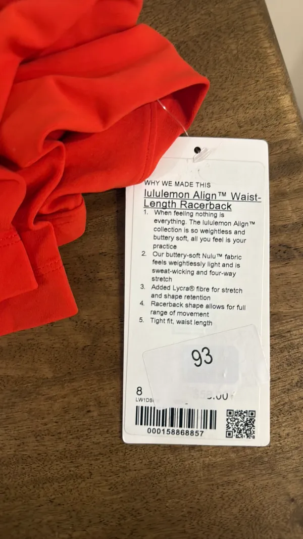 Lululemon Tank Align 8 - Image 2