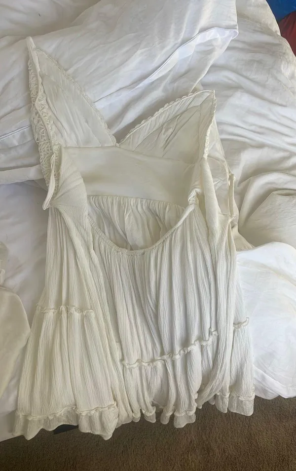 White Boutique Summer Dress - Image 3