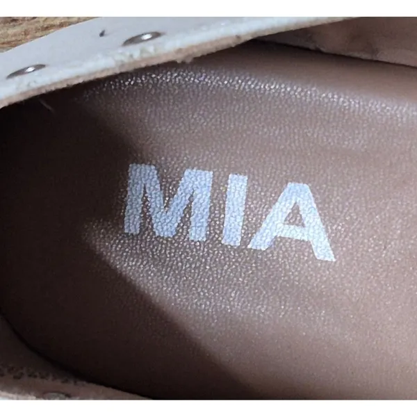 NWOT MIA Ulani Mary Jane Ballet Womens Off White Flats Casual Size 8.5M Grommet - Image 10