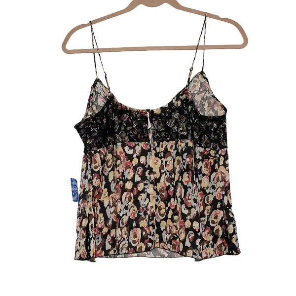 NWT Free People Little Dreams Printed Lace Camisole - Image 6