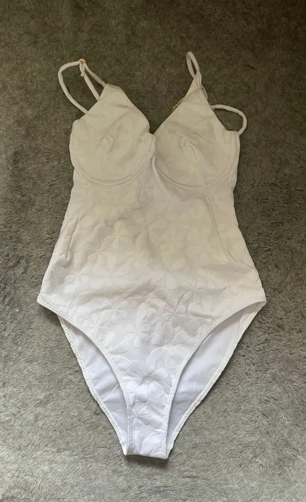 Kenny Flowers THE SANTORINI - WHITE FLORAL JACQUARD UNDERWIRE Watercolors by - Image 3