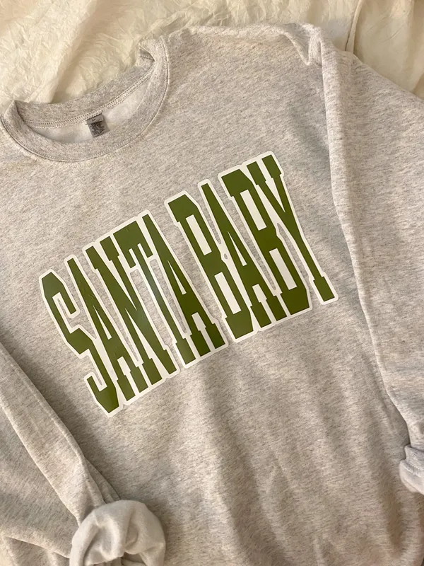 Santa baby crewneck Size XL - Image 9