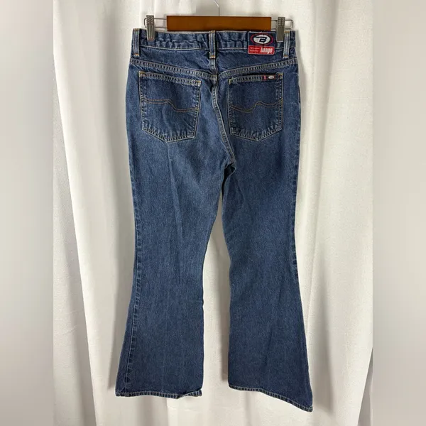 Vintage Rare Bongo Flared Low Rise 90’s Jeans Sz 7 Y2K‎ - Image 2