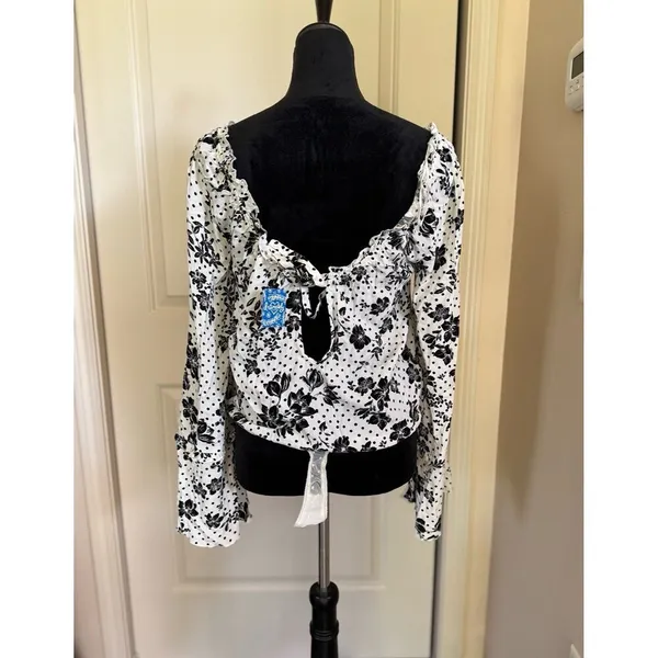 Free People One On One Date Bodysuit Tea Combo Size Small - Image 12