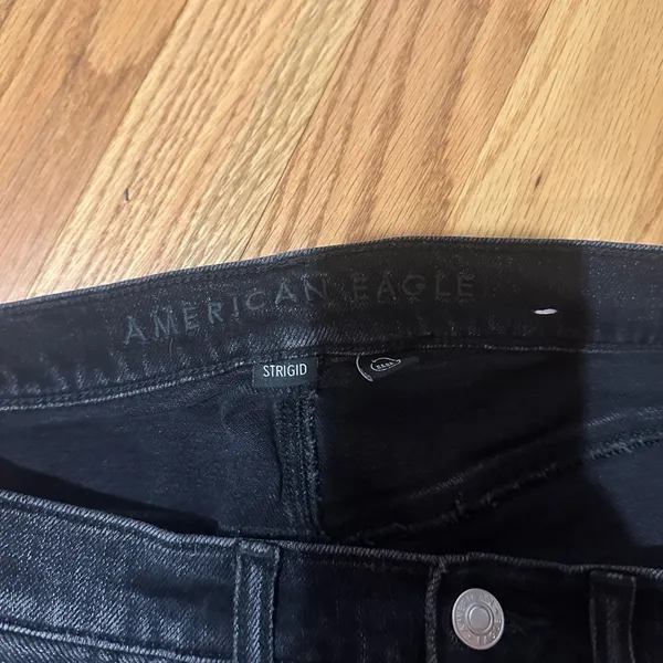 American Eagle High Waist Straight Leg Jeans - Image 4