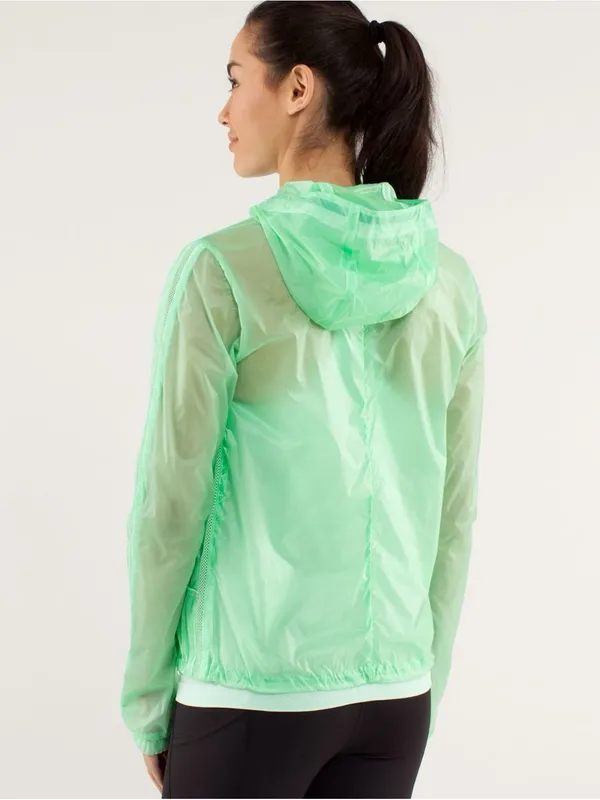 Lululemon Transparent-See Jacket
Fresh Teal / Very Green - Image 3