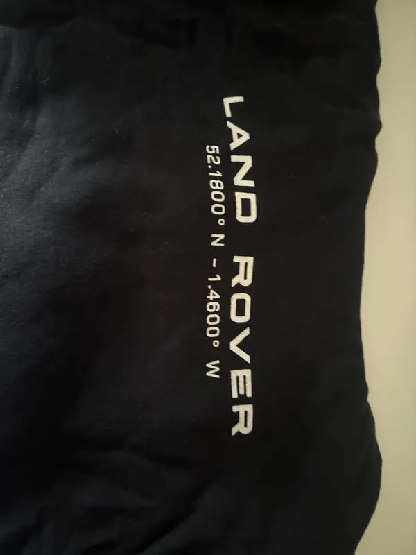 PacSun black mens land rover Hoodie - Image 4