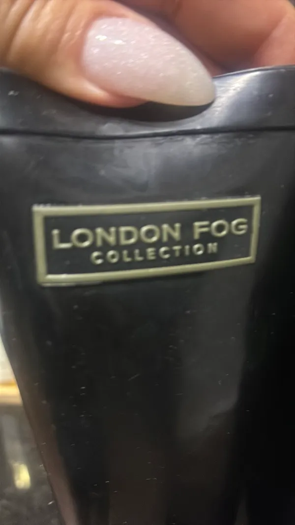 Women’s rain boots London fog tall - Image 2