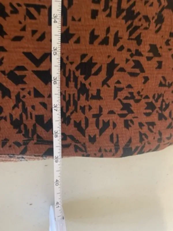 Ava & Viv A-Line Dress Size 2XL Brown Empire Waist Cut 3/4 Sleeve‎ Pullover Boho - Image 4