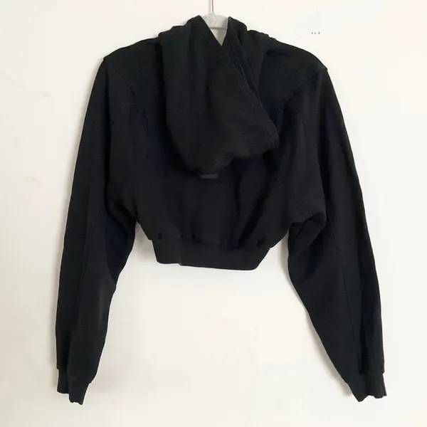 Alo Yoga Sweet Escape Zip Up Hoodie Black XS - Image 6