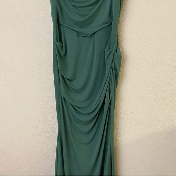 HOUSE OF CB‎ Milena Forest Green Corset Maxi Dress L - Image 10
