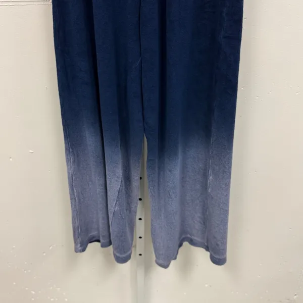 Anthropologie Electric& Rose Miramar Terry Pant in Blue Ombre Small Relaxed Navy - Image 5