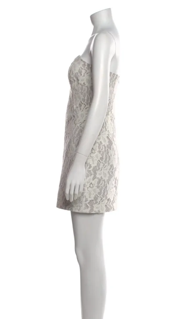 White Lace Mini Dre - Image 4