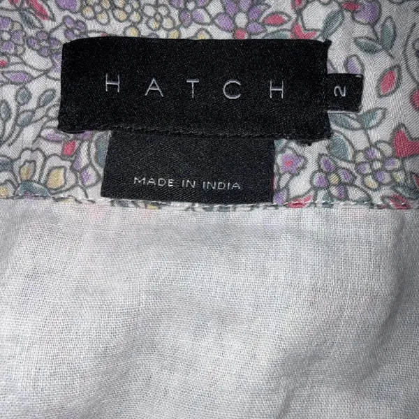 HATCH Long Sleeve Knee Length Whimsy Floral Cottagecore Maternity Dress Sz‎ 2 - Image 8