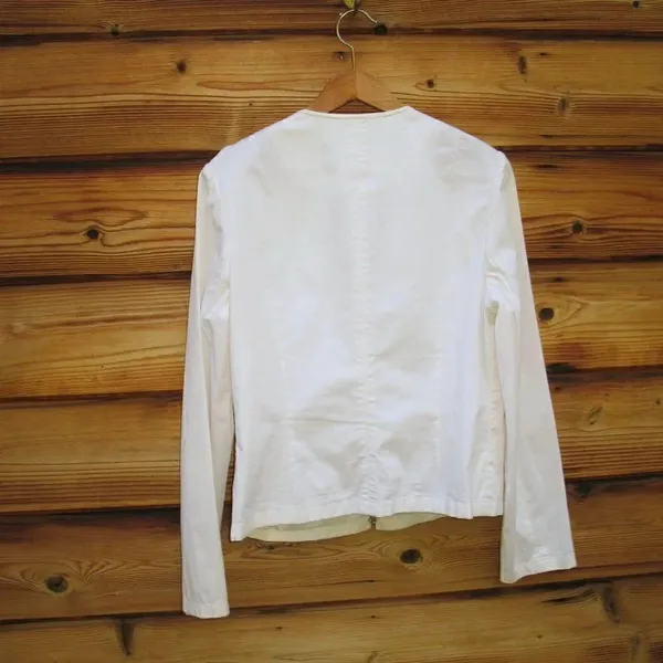 White Stretch Jacket  - Image 4