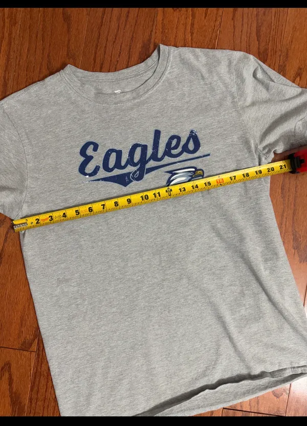 Fanatics unisex short sleeves Georgia Southern Gray t-shirt- size Medium. ***Refer to measurements as size tag removed. Gently warn and excellent condition. Priced to sell at as is condition. Measurements approximately 20” from armpit to armpit x 27” long. Non-smoking home. Don’t like my price, make reasonable offer! And thank you for checking my closet. - Image 6