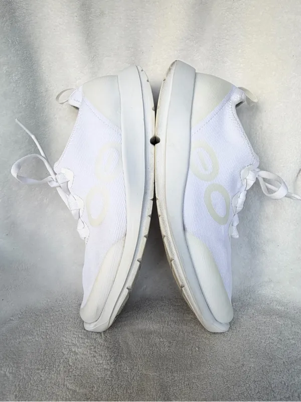 Oofos Sz 9 Eu40 00mg Sport LS Low Womens Sneakers Shoes White Recovery Comfort - Image 5