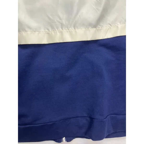 Lauren Ralph Lauren Active Full Zip Track Jacket Navy Cream Size‎ Medium - Image 11