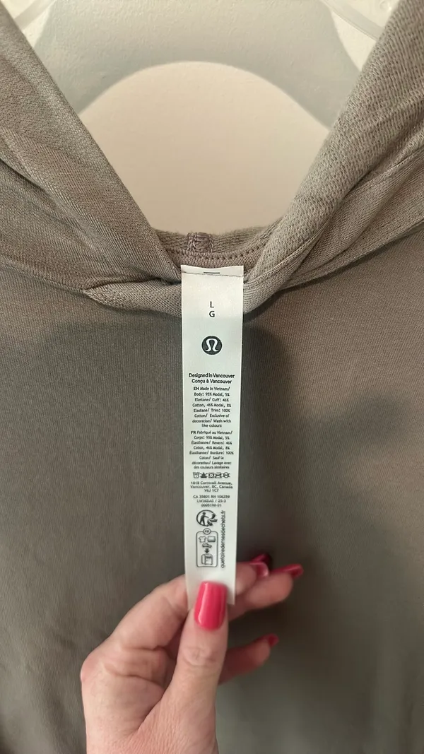 Lululemon Crop Hoodie - Image 4