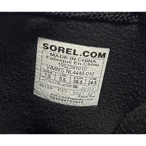 Sorel Slimpack III Tall Waterproof Boots Women's 7.5 - Image 6