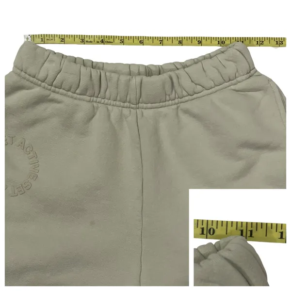 Set Active Sweat Shorts - Oat Milk - Small - Image 5