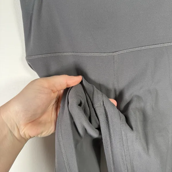 Lululemon Align Leggings 25"‎ Nulu Grey Active Gym Workout Travel Womens 4 - Image 5