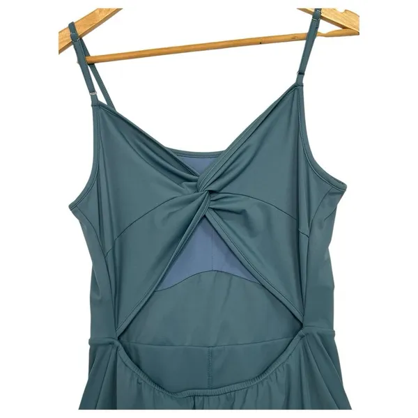Jack Smith Tennis Dress Womens Small Green Open Back Shorts Athletic Golf Sports - Image 5