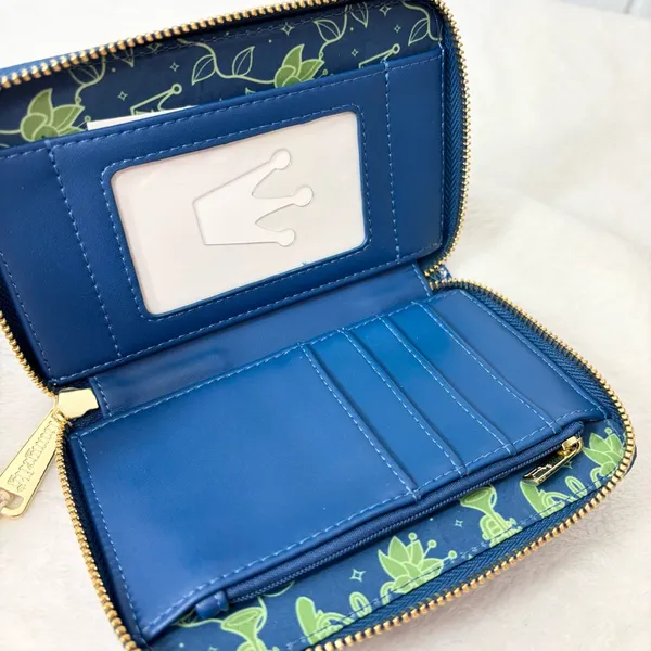 Loungefly Disney‎ Princess and The Frog 15th Anniversary Zip Around Wallet - Image 10